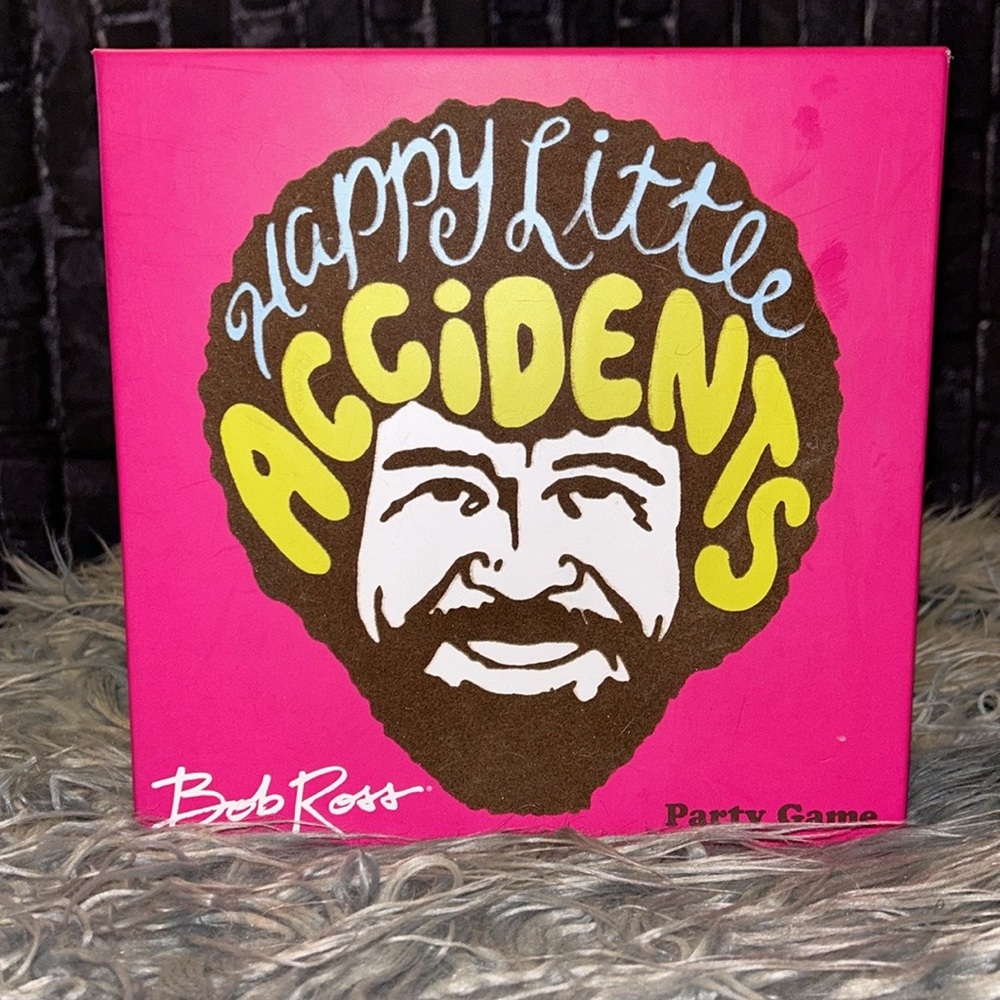 Happy Little Accidents BOB ROSS Party Game New